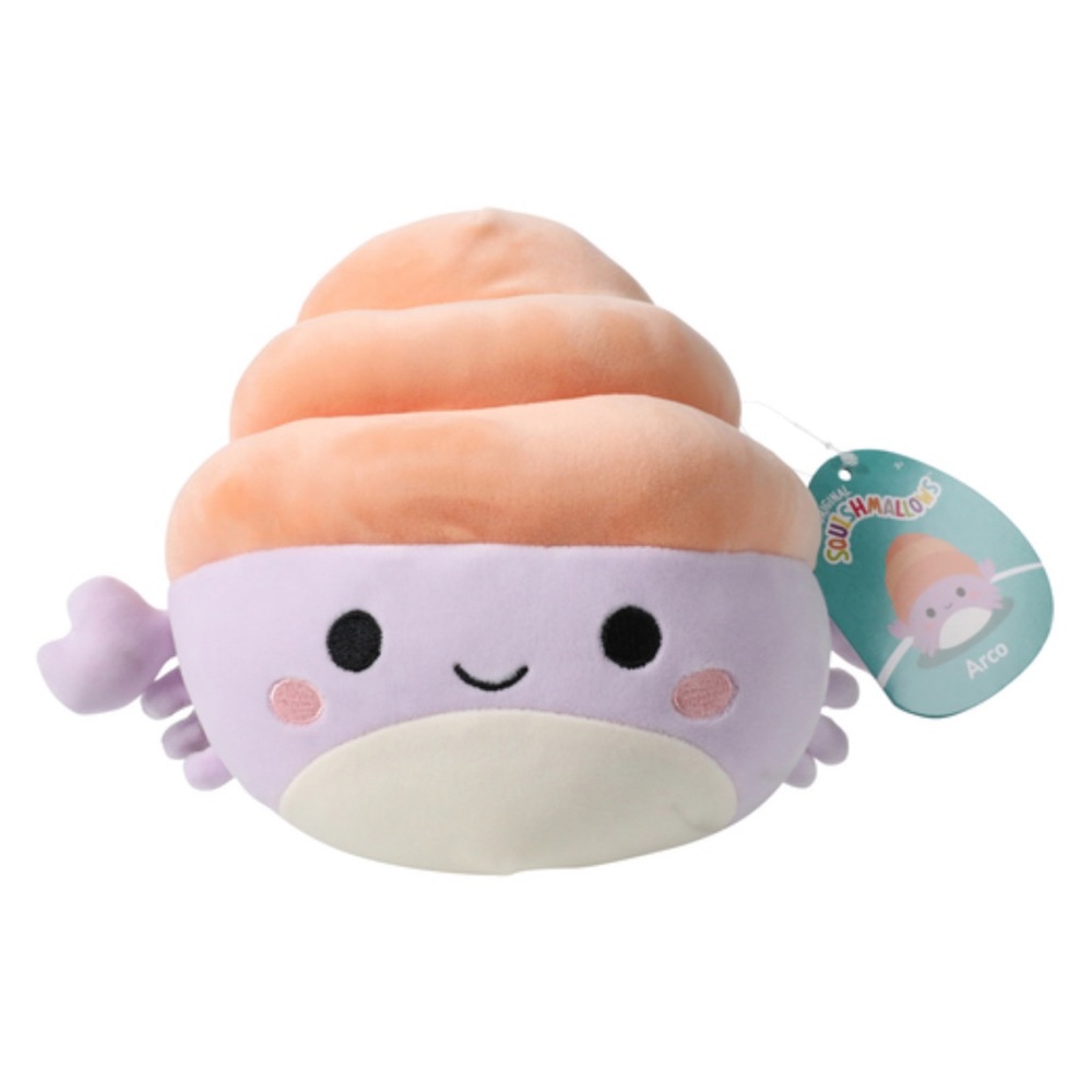 NWT 7.5” Arco the Hermit Crab Squishmallow